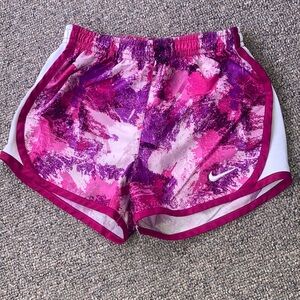 Nike kid Purple and Pink Athletic Shorts